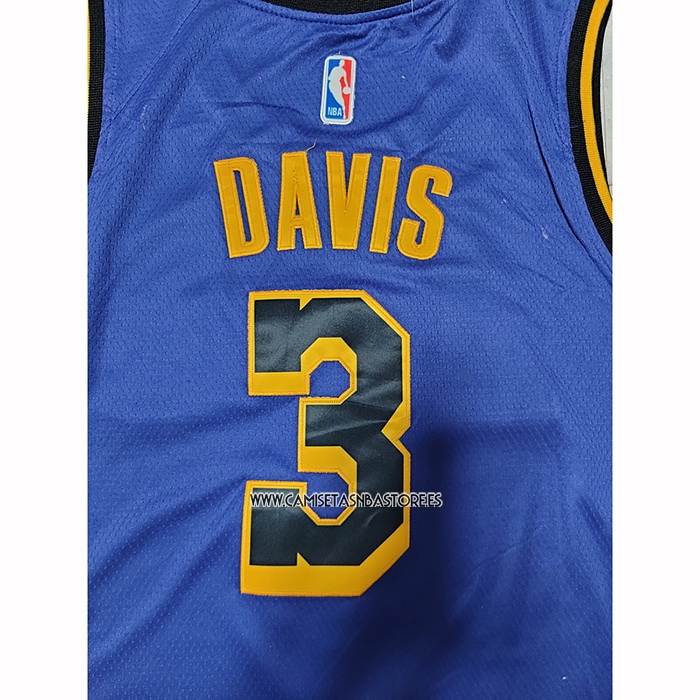 Anthony Davis NO 3 Camiseta Los Angeles Lakers Statement 2022-23 Violeta